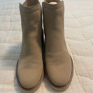 Dolce Vita Huey H20 Wide Booties Dune Suede